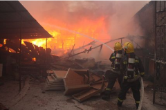 長春家具廠火災損失慘重，無人員傷亡